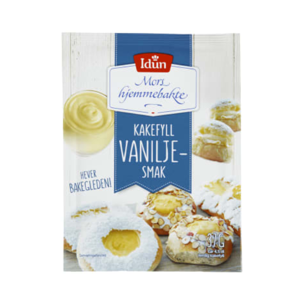 Vanilla Cake Filling- Kakefyll Vanilje 37g Idun