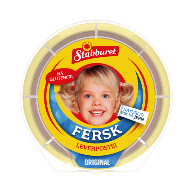 Stabburet Fresh Liver Pâté - Leverpostei Fersk 150g Stabburet
