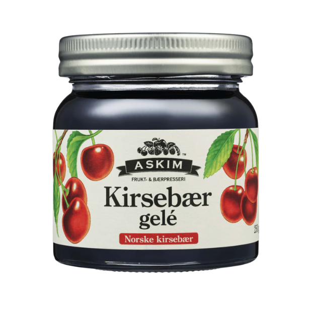 Cherry Jelly - Kirsebærgele 250g Askim