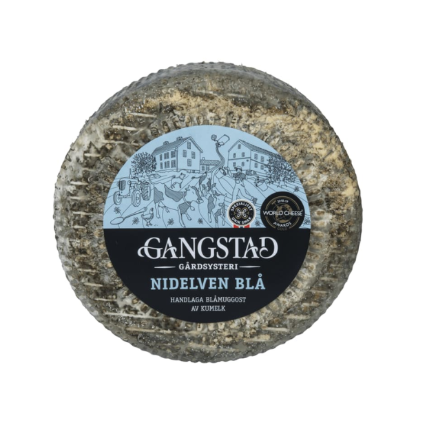 Nidelven Blue Cheese 950g - Nidelven Blå Gangstad