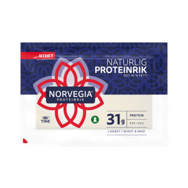 Norvegia Norvegia Protein-Rich 830g Tine - Norvegia Proteinrik | Yellow Cheese | All season, Cooking, Snacks, Yellow Cheese | Tine