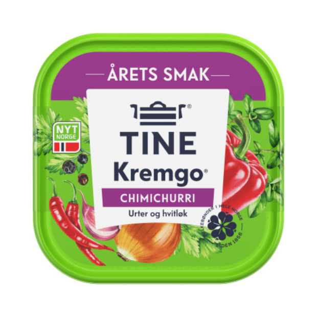 Kremgo Chimichurri 125g by Tine | CREAM CHEESE | All season, Cooking, CREAM CHEESE, Snacks | Tine