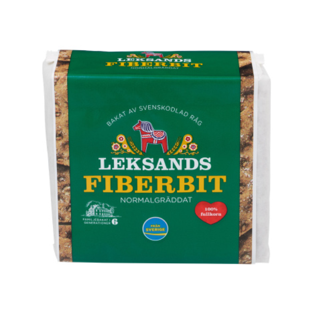 Leksands Crispbread Fiberbit 240g - Knekke Fiberbit 240g | Crispbread | All season, bakery, breakfast, Breakfast and Cereals, Crispbread, Snacks | Leksands