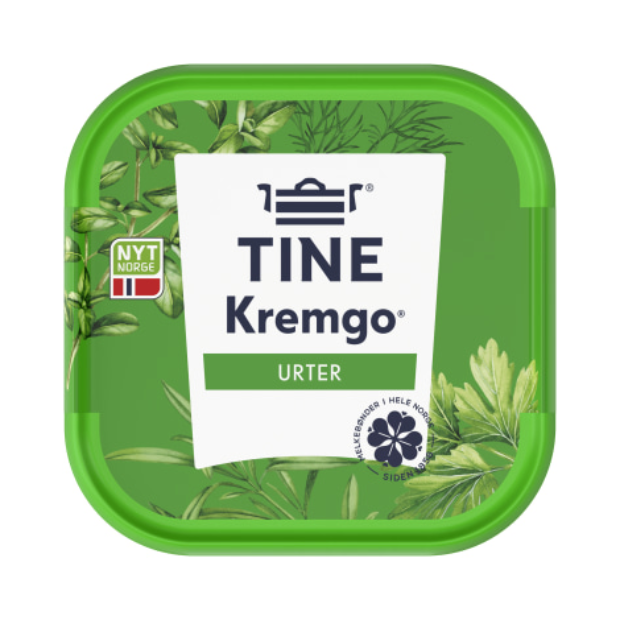 Kremgo Herbs(Urter) 125g Tine | CREAM CHEESE | All season, Cooking, CREAM CHEESE, Snacks | Kremgo