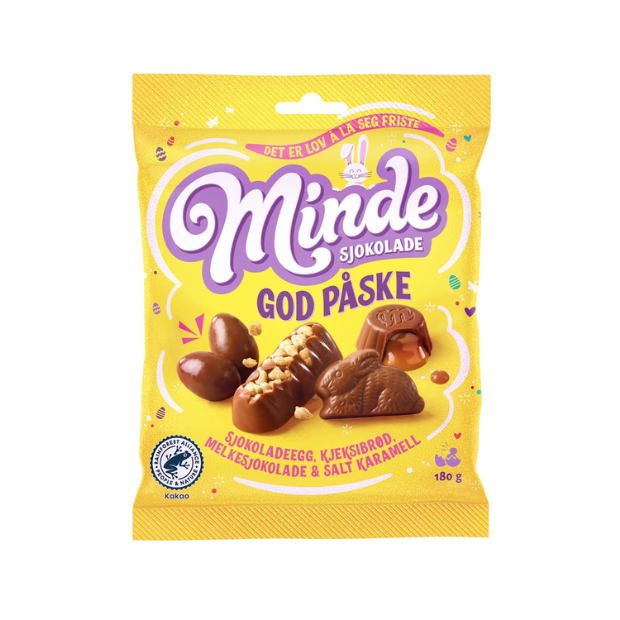 Minde Happy Easter Chocolate 180g – God Påske Sjokolade