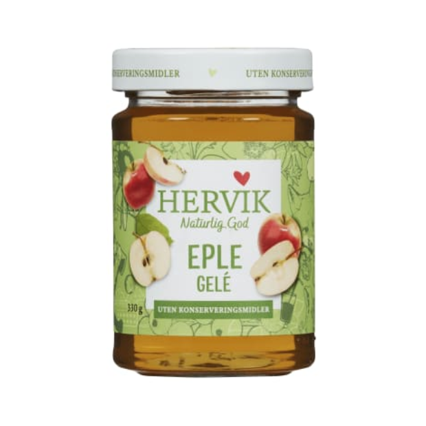 Apple Jelly - Eplegele 330g Hervik