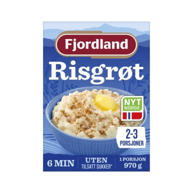 Risgrøt (Rice Porridge) 970g Fjordland | Porridge | All season, Porridge | Fjordland