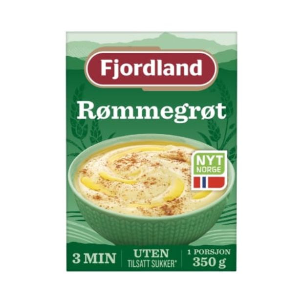 Sour Cream Porridge 350g Fjordland (Rømmegrøt) | Porridge | Porridge, Snacks | Fjordland