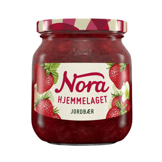 Homemade Strawberry Jam 400g Nora | Strawberry Jam | Dessert, Fruit sauces, Snacks, Strawberry Jam | Nora