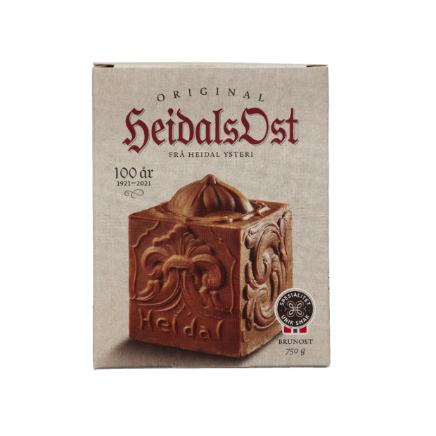 Heidalsost Original Cream Cheese 750g Heidal | Brown Cheese | All season, Cheese, Party, Snacks | Heidal Ysteri