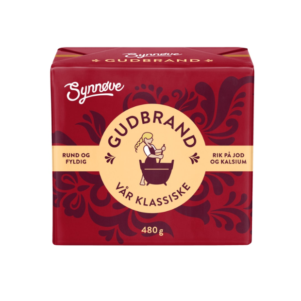 Gudbrand Brown Cheese 480g Synnøve | Brown Cheese | All season, Cheese, Cheese and Dairy, lightning-deal, Snacks, top25 | Synnøve Finden