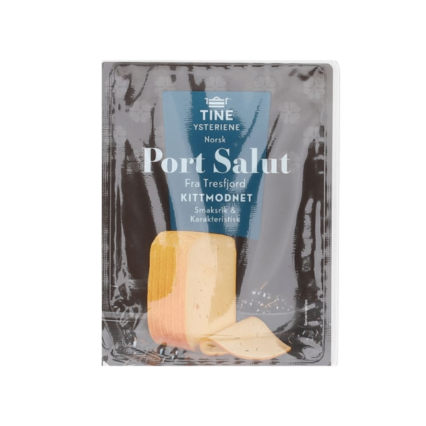 Port Salut sliced 100g Tine | Yellow Cheese | All season, baking, Cheese, Cooking, Party, Snacks | Tine