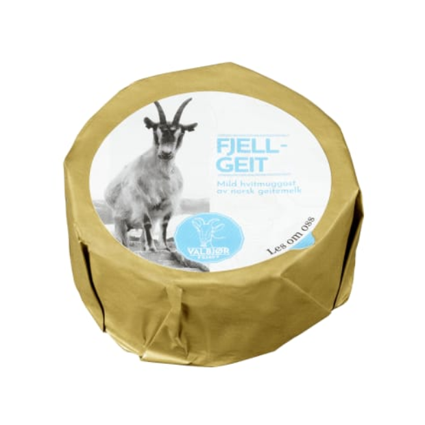 Mountain Goat 150g Valbjør Gard | White Mold Cheese | All season, Cheese, Cheese and Dairy, Party, Snacks, White Mold Cheese | Valbjør Gard