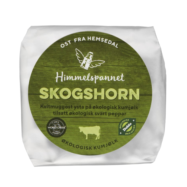 Skogshorn Cheese Organic 240g Himmelspannet | White Mold Cheese | All season, baking, Cheese, Cheese and Dairy, Organic Cheese, Party, Snacks, White Mold Cheese | Himmelspannet
