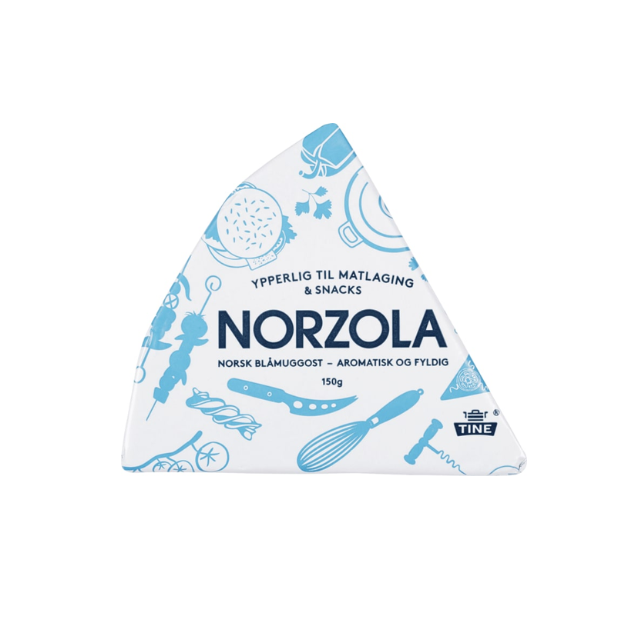 Norzola Cheese 150g Tine | Blue Cheese | All season, Cooking, Party, Snacks | Tine
