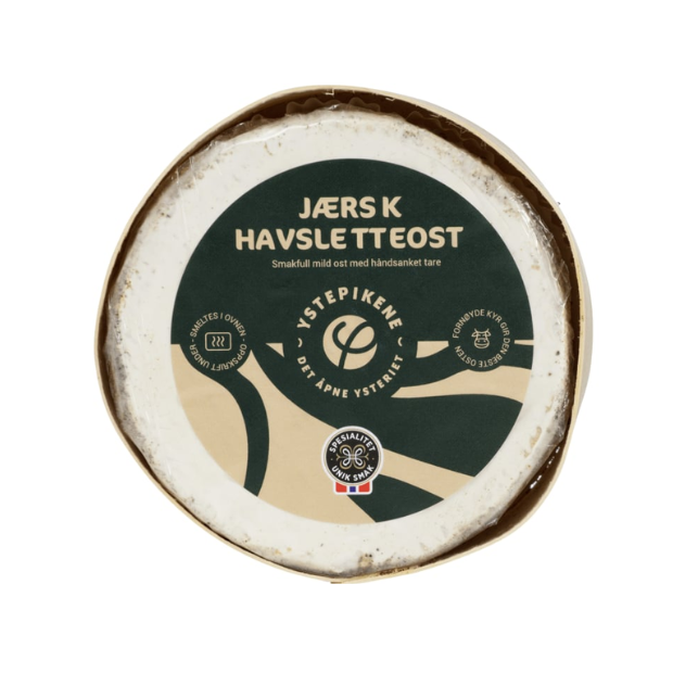 Jærsk Sea Meadow Cheese 300g Ystepikene | White Mold Cheese | All season, Cheese, Cheese and Dairy, Party, White Mold Cheese | Ystepikene